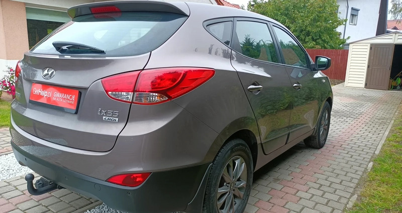 Hyundai Tucson cena 47800 przebieg: 145366, rok produkcji 2015 z Miłakowo małe 232
